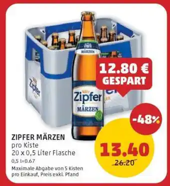 PENNY Zipfer Märzen Angebot