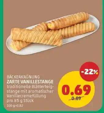 PENNY ZARTE VANILLESTANGE Angebot