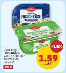 PENNY LINDENHOF FRISCHKÄSE Angebot