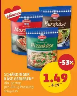PENNY Schärdinger Käse gerieben Angebot