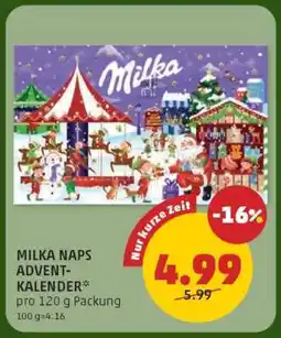 PENNY MILKA NAPS ADVENT-KALENDER Angebot