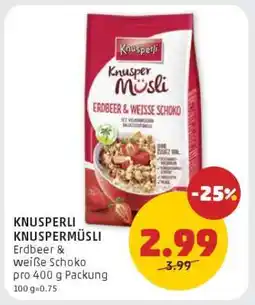 PENNY KNUSPERLI KNUSPERMÜSLI Angebot