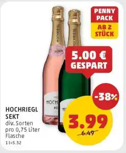 PENNY Hochriegl Sekt Angebot