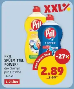 PENNY PRIL SPÜLMITTEL POWER Angebot