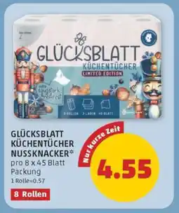 PENNY GLÜCKSBLATT KÜCHENTÜCHER NUSSKNACKER Angebot