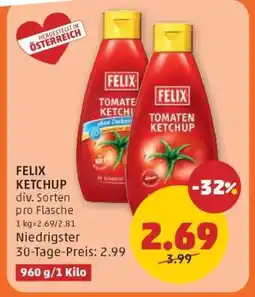 PENNY FELIX KETCHUP Angebot