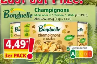 Norma Bonduelle Champignons Angebot