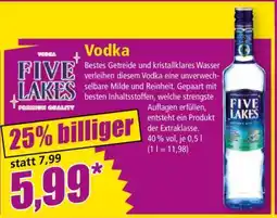 Norma FIVE LAKES Vodka Angebot