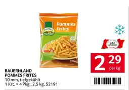 Transgourmet Bauernland pommes frites Angebot