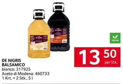 Transgourmet De nigris balsamico Angebot