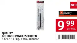 Transgourmet Quality bourbon vanilleschoten Angebot