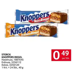 Transgourmet Storck knoppers riegel Angebot