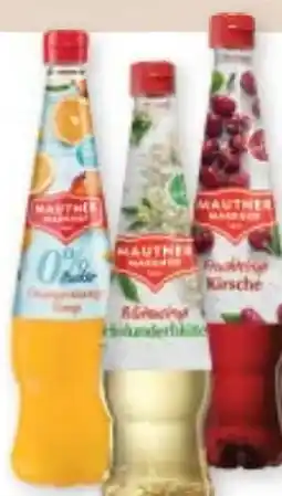 Maximarkt Mautner Markhof Sirup Angebot