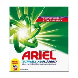 Billa Ariel Universalwaschmittel Pulver Angebot