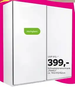 Mömax Schwebetürenschrank Family Angebot
