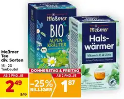 Billa Meẞmer Tee Angebot