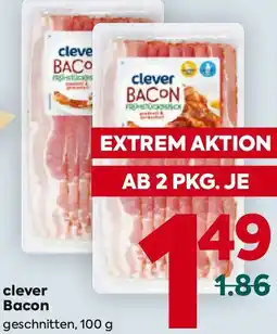 Billa clever Bacon Angebot