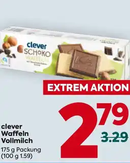 Billa clever Waffeln Vollmilch Angebot