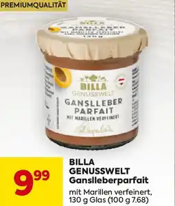 Billa Billa genusswelt ganslleberparfait Angebot