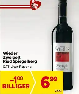Billa Wieder Zweigelt Ried Spiegelberg Angebot