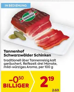 Billa Tannenhof Schwarzwälder Schinken Angebot