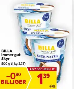 Billa BILLA immer gut Skyr Angebot