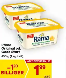 Billa Rama Original od. Good Start Angebot