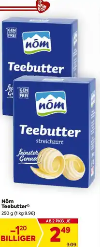 Billa Nöm Teebutter¹) Angebot