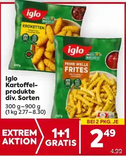 Billa Iglo Kartoffel- produkte Angebot