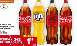Billa Coca-Cola Original, Zero od. Fanta Angebot