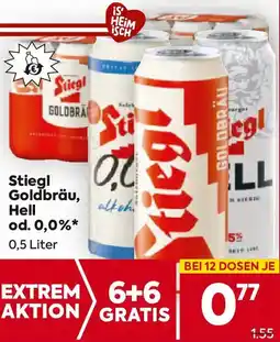 Billa Stiegl Goldbräu, Hell Angebot