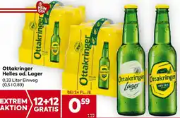 Billa Ottakringer Helles od. Lager Angebot