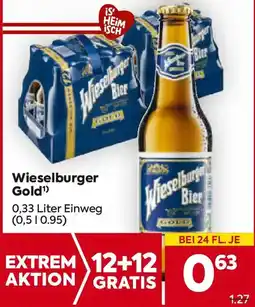 Billa Wieselburger Gold¹) Angebot