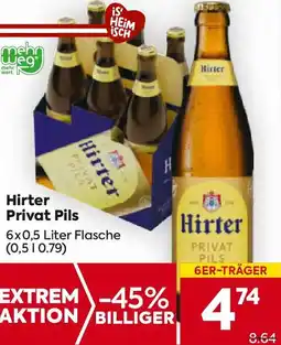 Billa Hirter Privat Pils Angebot