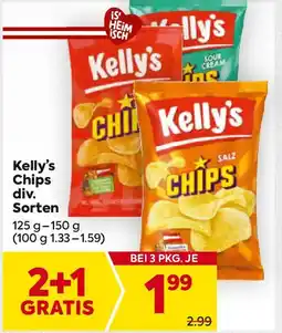 Billa Kelly's Chips Angebot