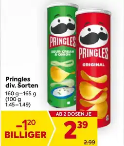 Billa Pringles Angebot
