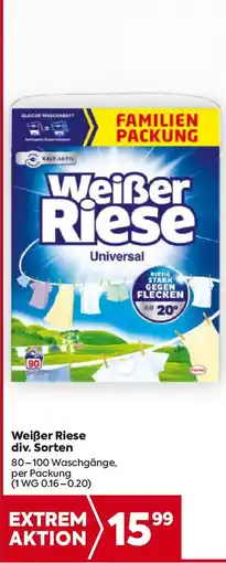 Billa Weißer Riese Angebot