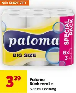 Billa Paloma Küchenrolle Angebot