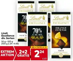 Billa Lindt Excellence Angebot