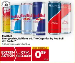 Billa Red Bull Energydrink, Editions od. The Organics by Red Bull Angebot