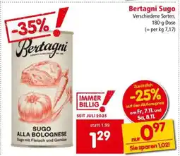 Interspar Bertagni Sugo Angebot