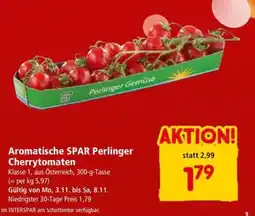 Interspar Aromatische SPAR Perlinger Cherrytomaten Angebot