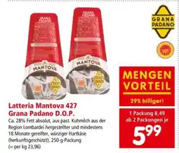 Interspar Latteria Mantova 427 Grana Padano D.O.P Angebot
