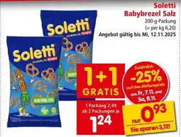 Interspar Soletti Babybrezel Salz Angebot