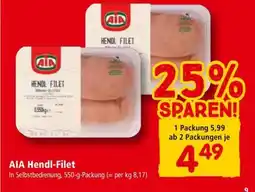 Interspar AIA Hendl-Filet Angebot