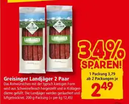 Interspar Greisinger Landjäger 2 Paar Angebot