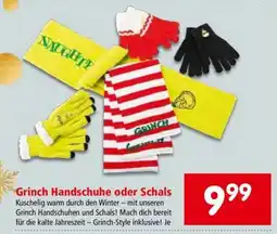 Interspar Grinch Handschuhe oder Schals Angebot