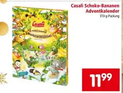 Interspar Casali Schoko Bananen Adventkalender Angebot