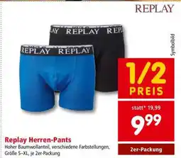 Interspar Replay Herren-Pants Angebot