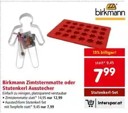 Interspar Stutenkerl-Set Angebot